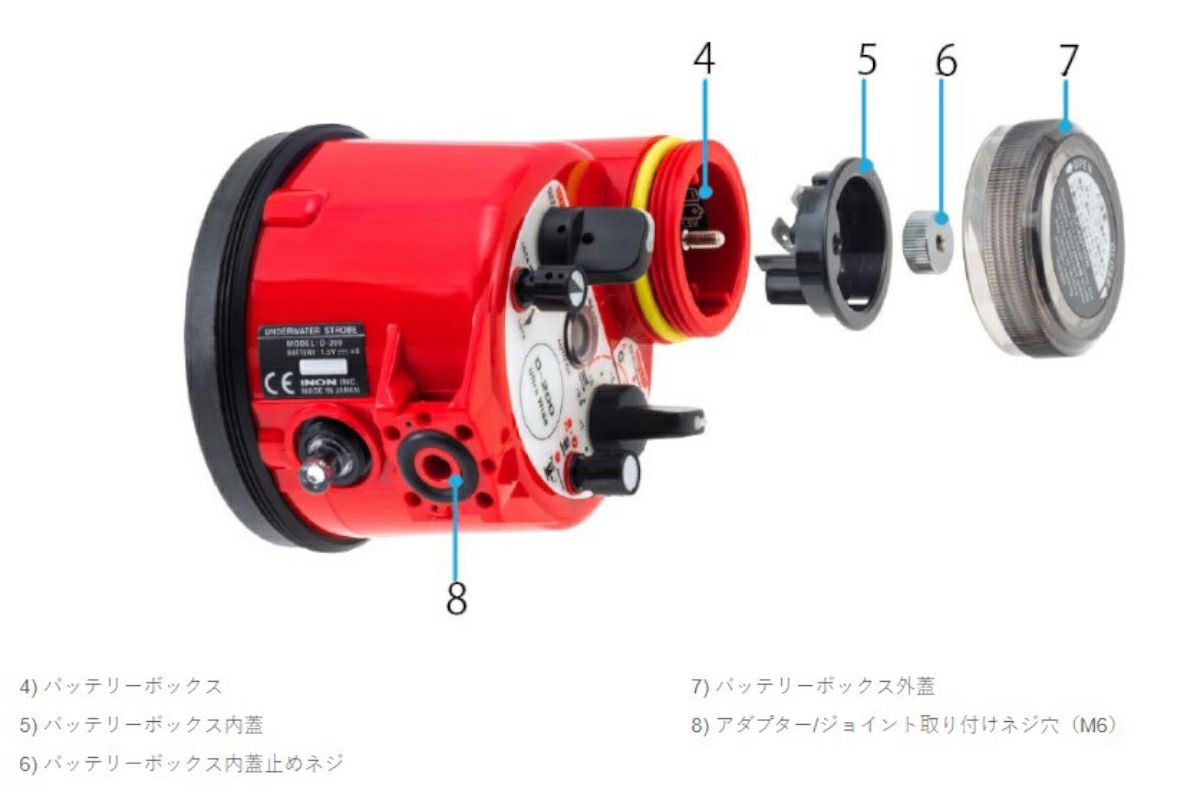 イノン 水中ストロボ D-200 Type2|カメカメ イノン 水中ストロボ D-200 Type2|カメカメ