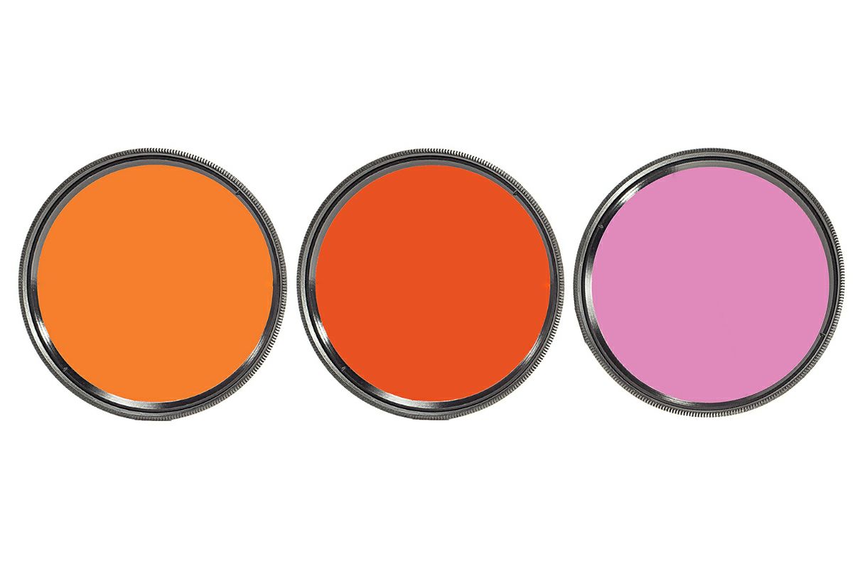 フィッシュアイ（Fisheye）FLIP55mmフィルター各色