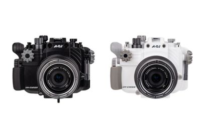 （AOI / エーオーアイ）水中ハウジング AOI-UH-EM10lV-BLK/WHT OM SYSTEM E-M10 Mark IV