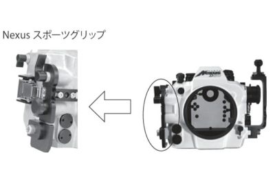 シーアンドシー（SEA&SEA）SA8 カメラトレイ＋グリップ #22118の商品