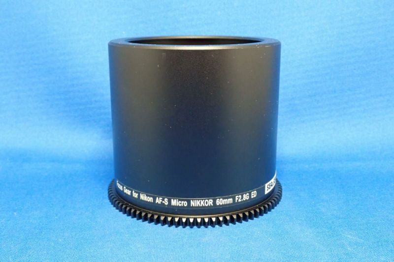 中古Sランク【シーアンドシー / SEA&SEA】ニコン AF-S 60mm F2.8 G ED用フォーカスギア #31135