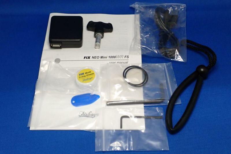 中古Aランク【フィッシュアイ / Fisheye】水中ライト FIX NEO Mini 1000WR FS #30397