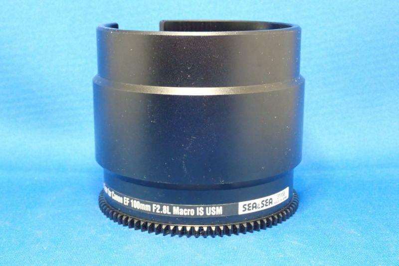 中古Sランク【シーアンドシー / SEA&SEA】キヤノン EF100mm F2.8L マクロ IS USM用フォーカスギア #31155