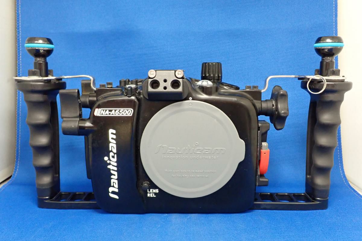 中古Aランク【ノーティカム / Nauticam】水中ハウジング NA A6500 + バキュームバルブII-1