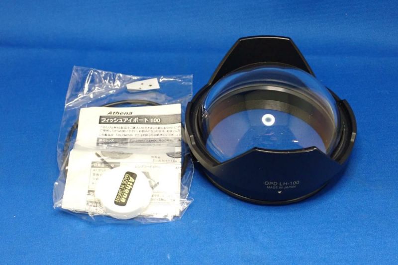 中古Sランク【アテナ工央 / Athena/ オリンパス / AOI】ガラスドームポート OPD-F100-EP08 OMDマウント-1