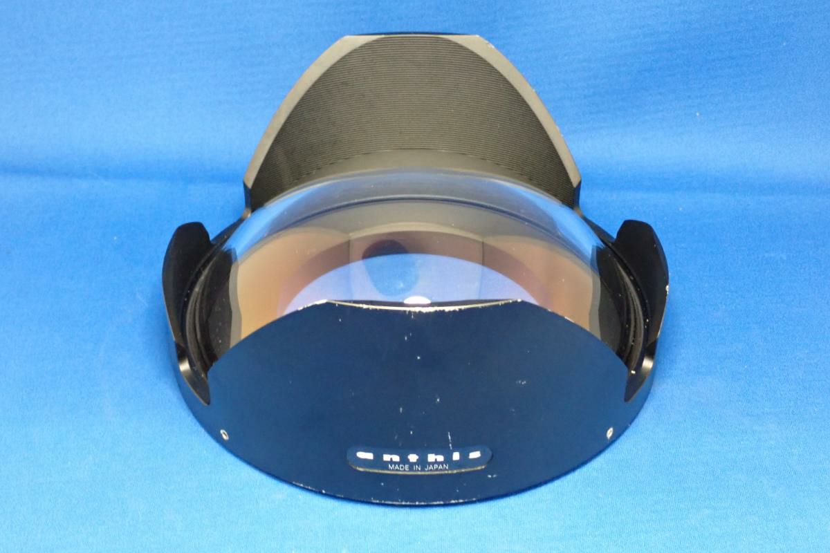 中古Aランク【アンティス / Anthis】ガラスフィッシュアイドームポート FP170G-6 #41391 + レンズフード LH-170F V1.3-2