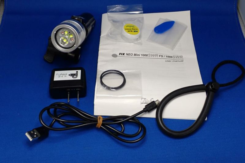 中古Aランク【フィッシュアイ/ Fisheye】水中ライト FIX NEO mini 1000SWR FS #30489-4