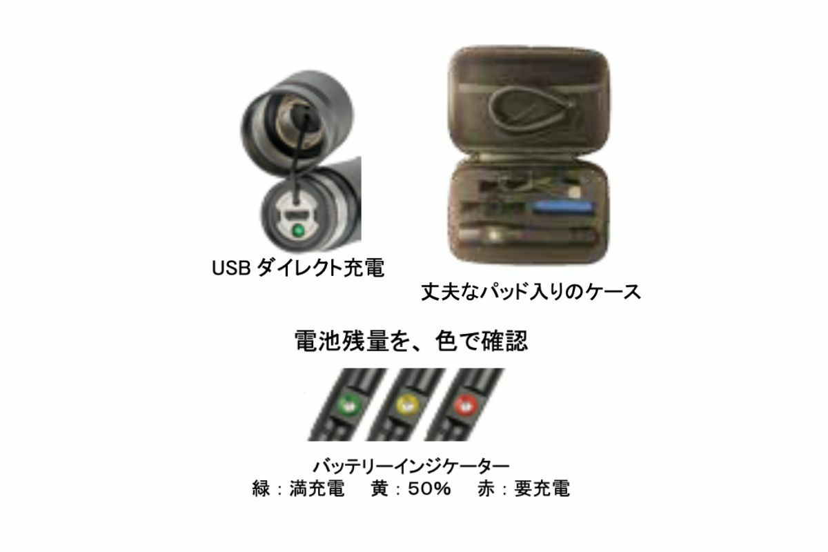 トバテック（TOVATEC）TOVATEC T1000V ライト3点セット（YS アダプター+シューアダプター）-3