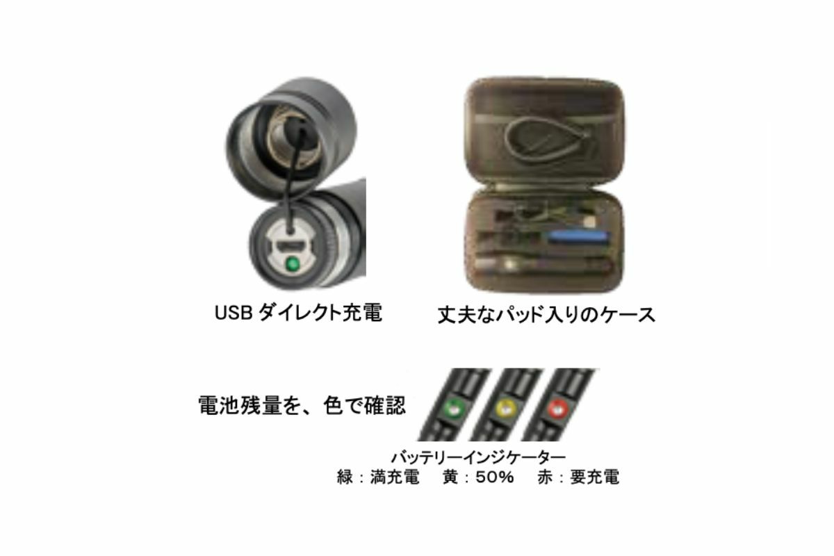 トバテック（TOVATEC）T1000 USB スポットライト1000 ルーメン-2