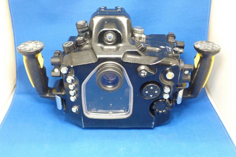 中古Bランク【シーアンドシー / SEA&SEA】水中ハウジング MDX-5Dmk3V2改5Dmk4(リークセンチネル/光コンバーター付)-2