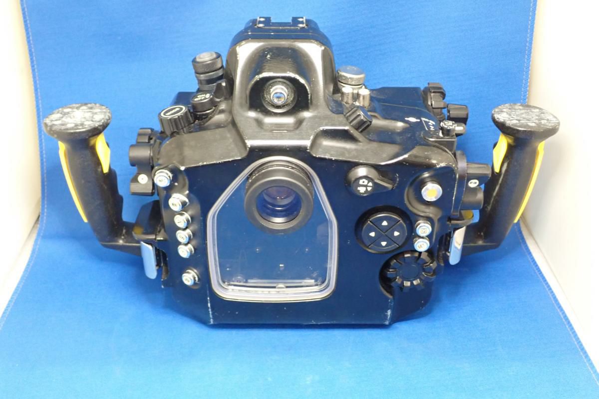 中古Bランク【シーアンドシー / SEA&SEA】水中ハウジング MDX-5Dmk3V2改5Dmk4(リークセンチネル/光コンバーター付)-2