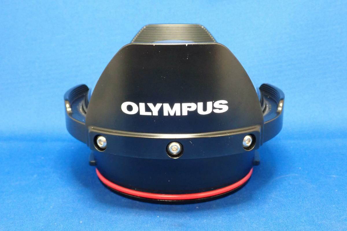 中古Aランク【オリンパス / OLYMPUS】防水レンズポート PPO-EP02 + フォーカスギアPPZR-EP05 + 反射防止リングPOSR-EP10-5