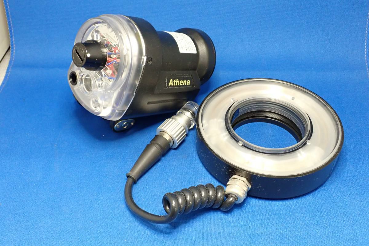 水中未使用品【アテナ / Athena】水中リングフラッシュ ARF-01-1