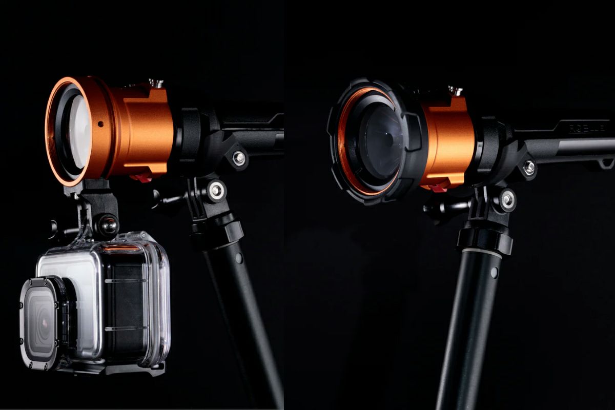 AOIJAPAN（RGBlue）水中ライトS5用GoProマウントアダプター RGBS-GPMA1-2