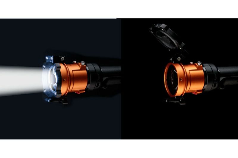 AOIJAPAN（RGBlue）水中ライトS5用フリップタイプビームアタッチメント　RGBS-FPBA1-2