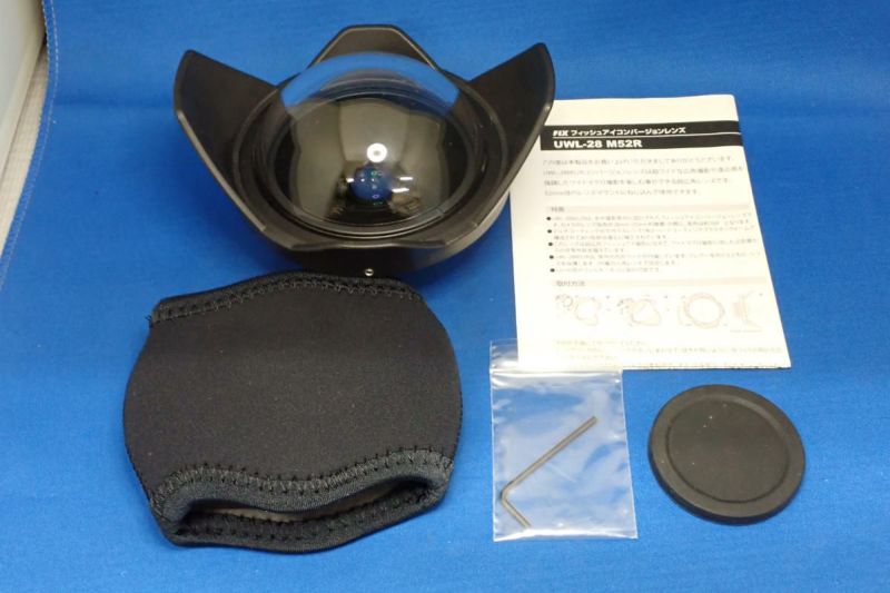 中古Aランク【フィッシュアイ / Fisheye】FIXワイドコンバージョンレンズ UWL-28M52R #20589-4