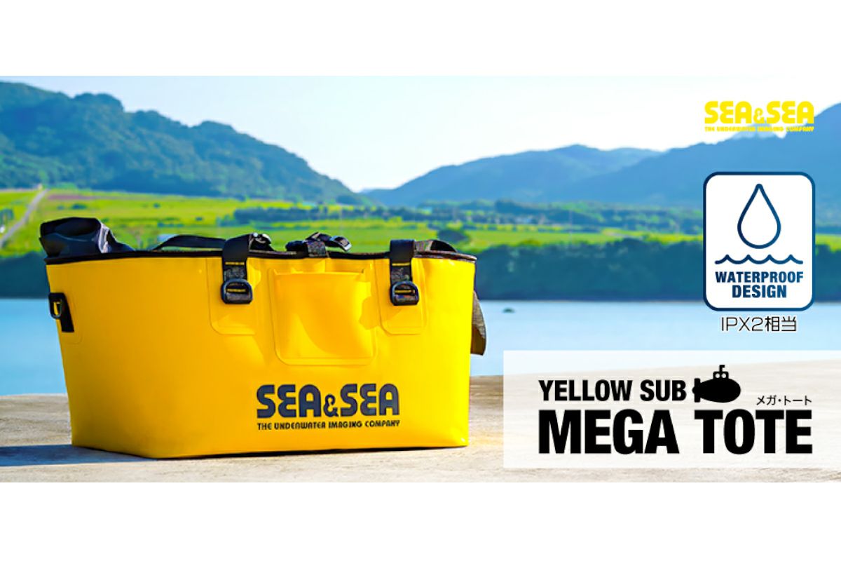 シーアンドシー（SEA&SEA）YELLOW SUB MEGA TOTE イエローサブメガトートバッグ #12510-1
