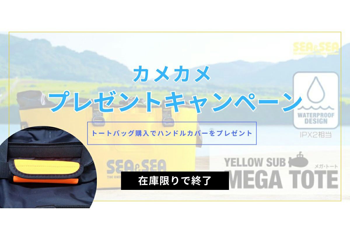 シーアンドシー（SEA&SEA）YELLOW SUB MEGA TOTE イエローサブメガトートバッグ #12510-5