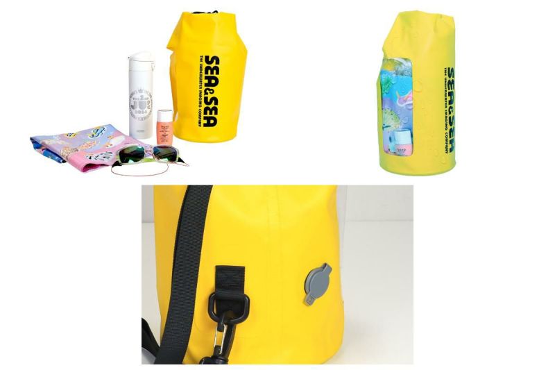 シーアンドシー（SEA&SEA）YELLOW SUB DRY POUCH 10L イエローサブドライポーチ10L /6L / 2L-4