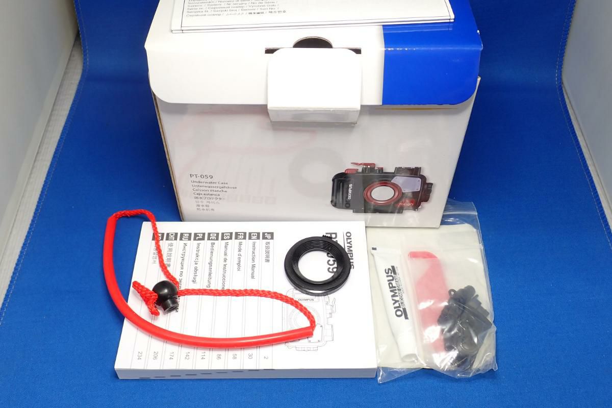 中古Aランク【OMデジタル / OLYMPUS】防水プロテクター PT-059 for TG-7 / TG-6-5