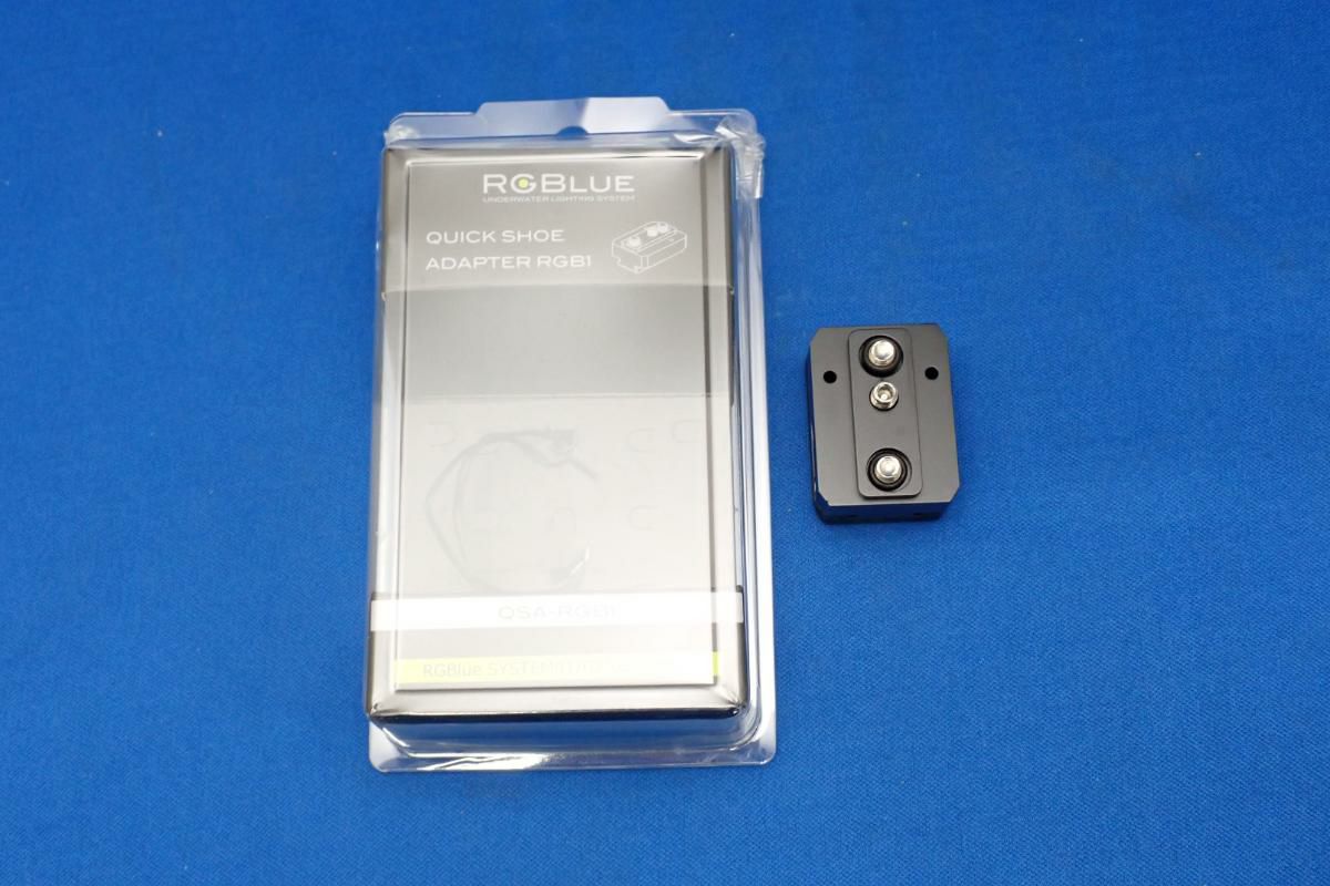  中古Sランク【AOI JAPAN / RGBlue】クイックシューアダプターQSA-RGB1-2