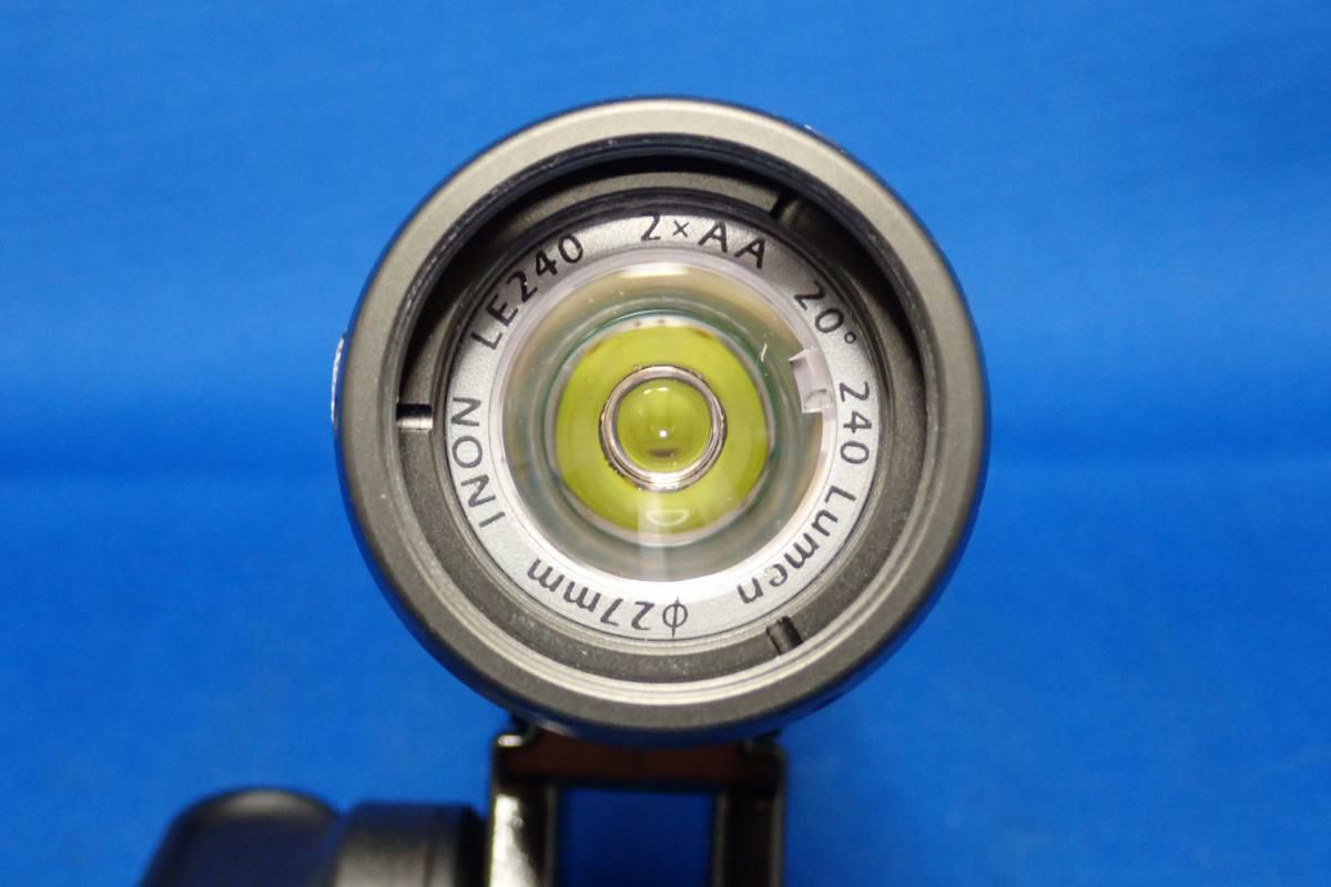 中古Aランク【イノン / INON】水中ライト LE240 + シングルライトホルダーLE-3