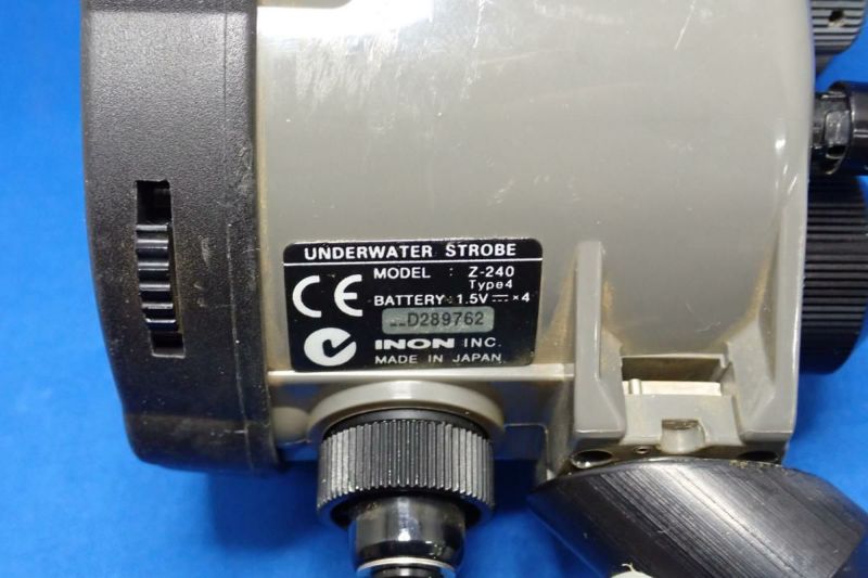 中古Aランク【イノン / INON】水中ストロボ Z-240 Type4 + INONストロボアダプター-4