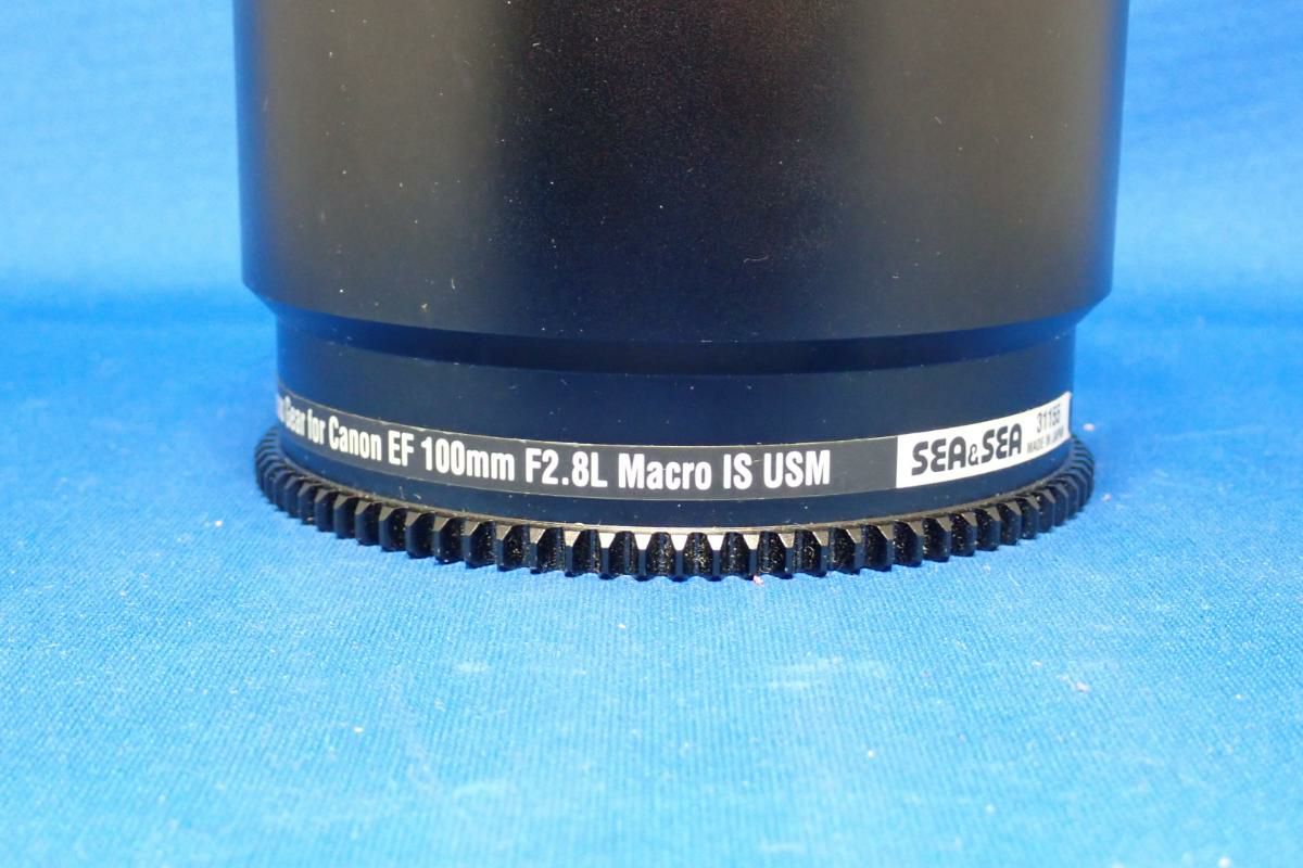 レアモノ / 中古Sランク【シーアンドシー / SEA&SEA】キヤノン EF100mm F2.8L マクロ IS USM用フォーカスギア #31155-2