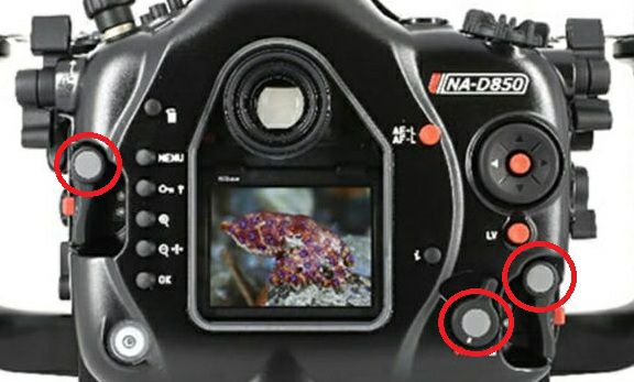 ノーティカム（Nauticam）部品 / NAハウジングロック化粧板(グレーの丸蓋)　-3