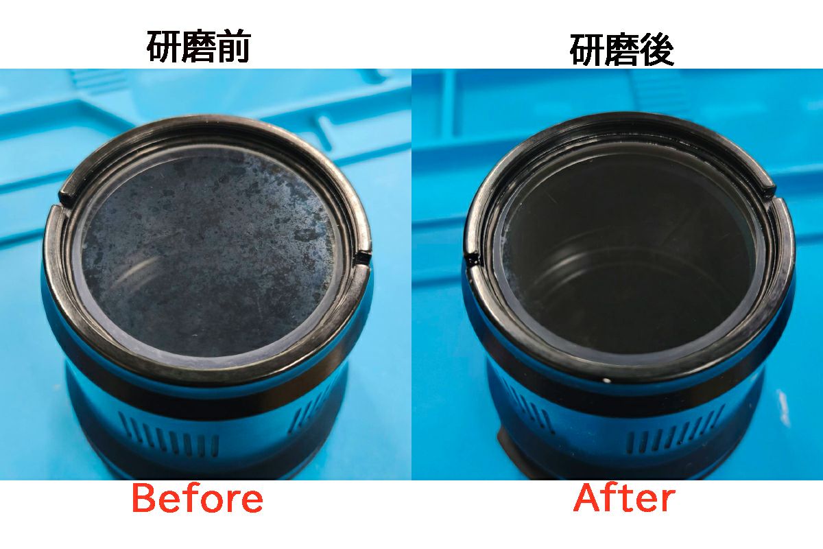 （カメカメ）ガラスレンズ曇り研磨-1