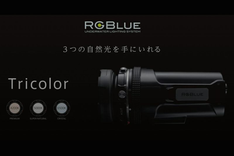 AOIJAPAN（RGBlue）水中ライト SYSTEM02 Tricolor(トライカラー) S02-TC1-1