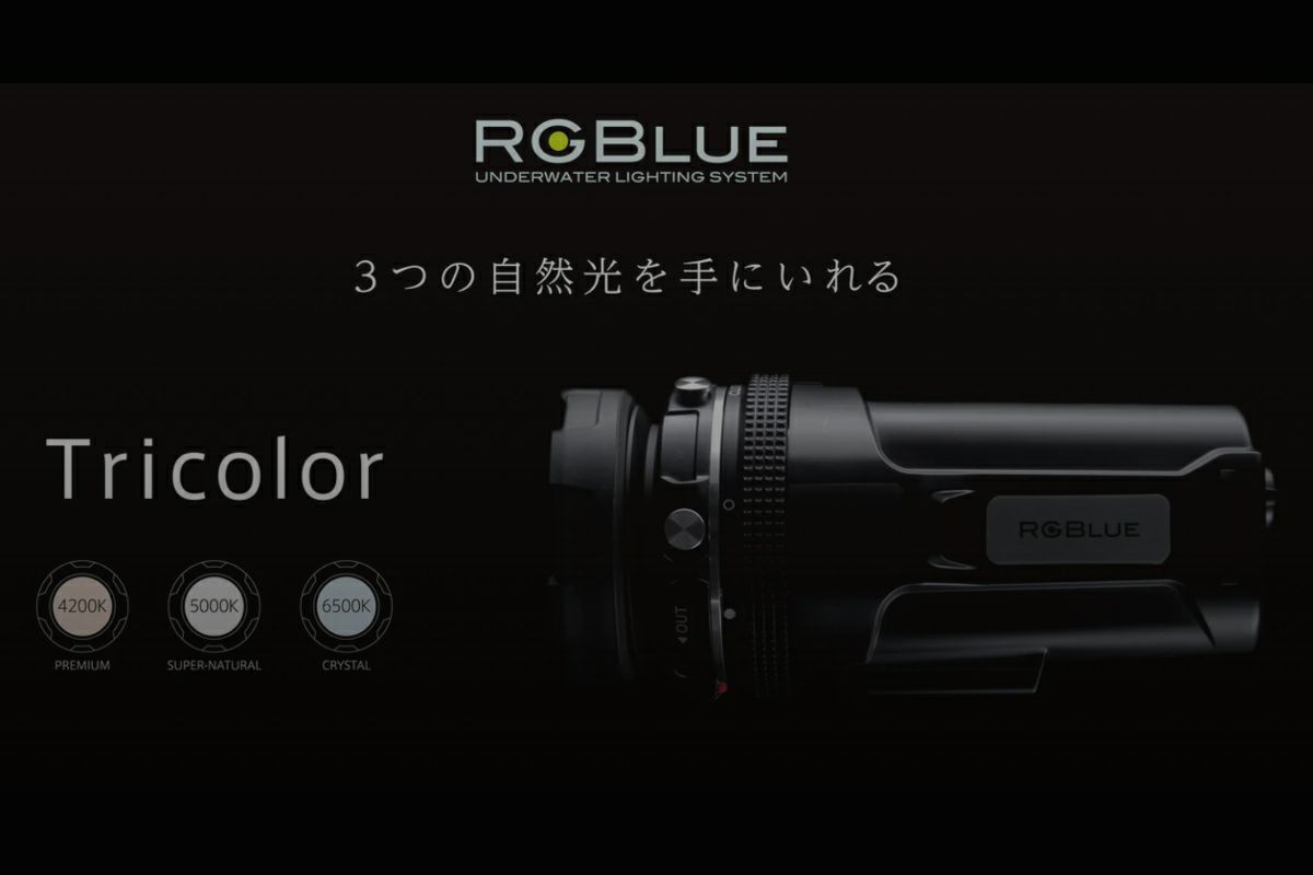 AOIJAPAN（RGBlue）水中ライト SYSTEM02 Tricolor(トライカラー) S02-TC1-1