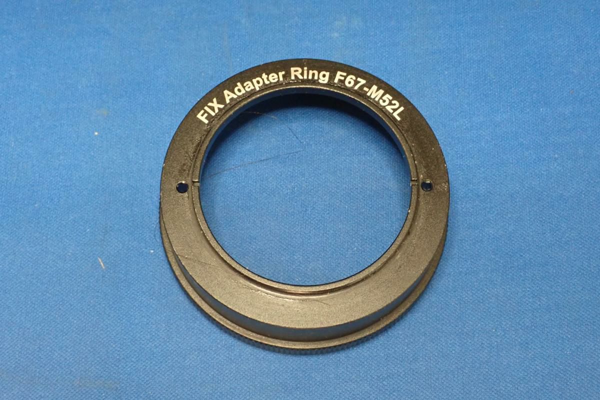 中古Aランク【フィッシュアイ / Fisheye】FIXアダプターリングF67-M52L #21049-2
